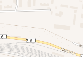 Na Vinici v obci Litoměřice - mapa ulice