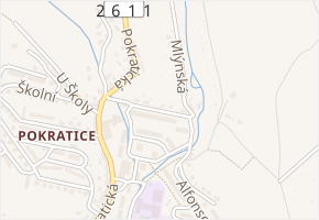 Na Výsluní v obci Litoměřice - mapa ulice