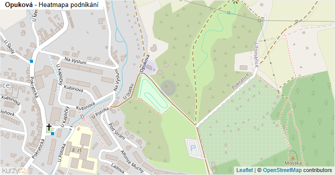 Opuková - mapa podnikání