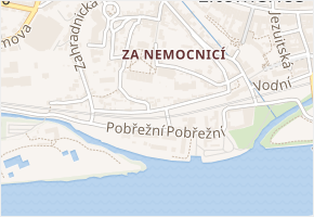 Rybářská v obci Litoměřice - mapa ulice