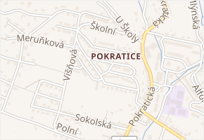 Sadová v obci Litoměřice - mapa ulice