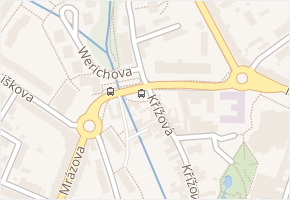 U Studně v obci Litoměřice - mapa ulice
