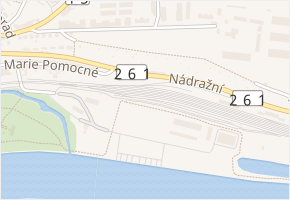 Vodní cvičiště v obci Litoměřice - mapa ulice