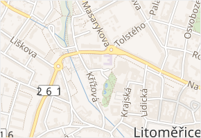Vojtěšská v obci Litoměřice - mapa ulice