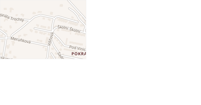 Votočkova v obci Litoměřice - mapa ulice