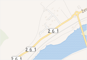 Žalhostická v obci Litoměřice - mapa ulice