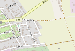 Bohdana Kopeckého v obci Litomyšl - mapa ulice
