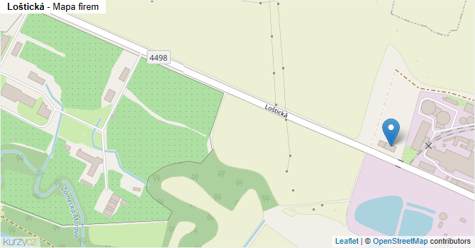 Loštická - mapa firem