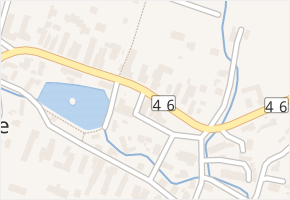 Litultovice v obci Litultovice - mapa části obce