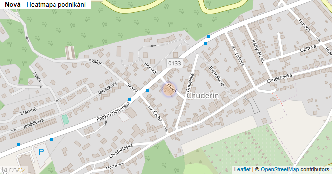 Nová - mapa podnikání