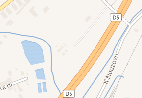 1. máje v obci Loděnice - mapa ulice