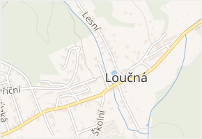 Hrnčířská v obci Lom - mapa ulice