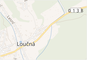 Libkovická v obci Lom - mapa ulice