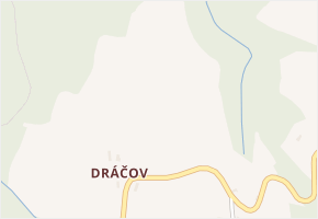 Dráčov v obci Lomnice nad Popelkou - mapa části obce