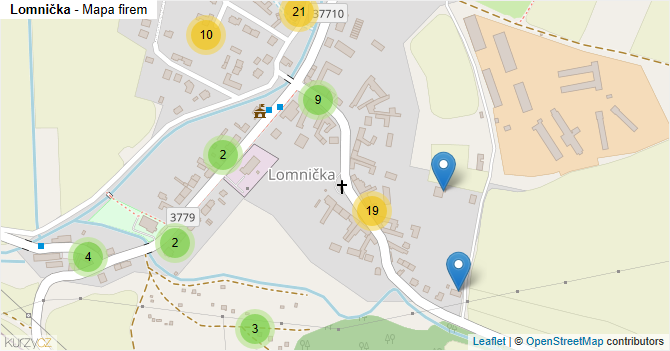 Lomnička - mapa firem