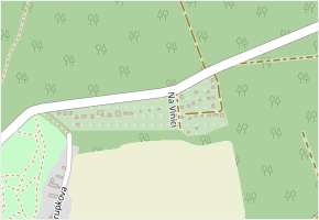 Na Vinici v obci Loučeň - mapa ulice