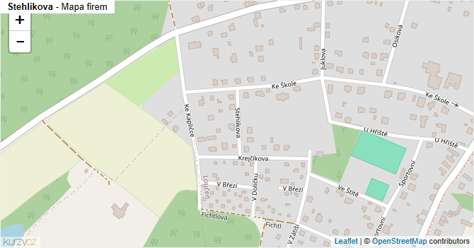 Stehlíkova - mapa firem
