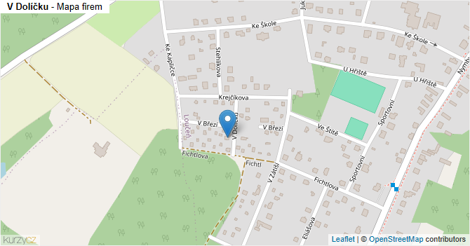 V Dolíčku - mapa firem