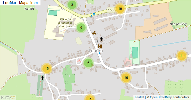 Loučka - mapa firem