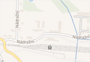 Nádražní v obci Louka u Litvínova - mapa ulice