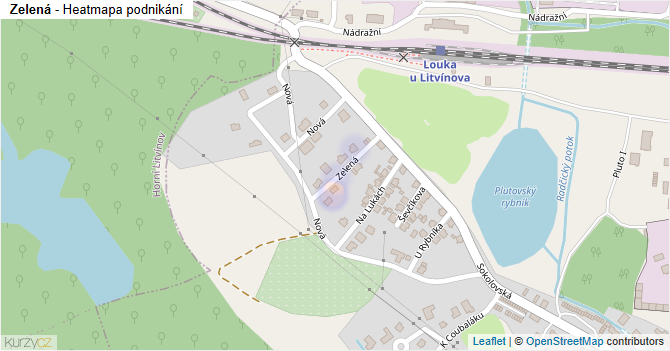 Zelená - mapa podnikání