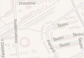 Pionýrů v obci Louny - mapa ulice