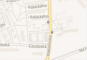 U Spravedlnosti v obci Louny - mapa ulice