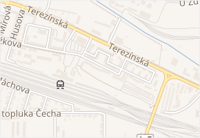 Nádražní v obci Lovosice - mapa ulice
