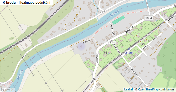 K brodu - mapa podnikání