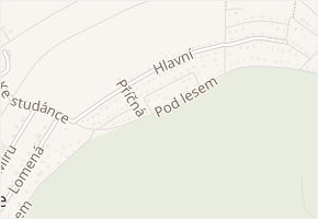Ke studánce v obci Lštění - mapa ulice