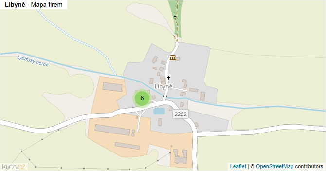 Libyně - mapa firem
