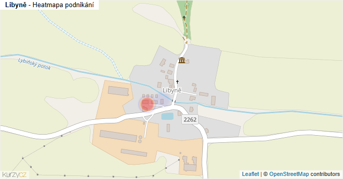 Libyně - mapa podnikání