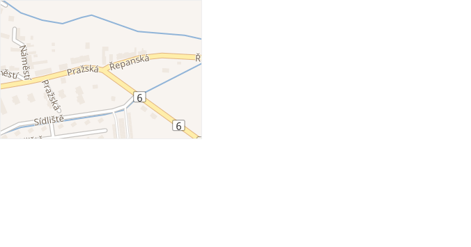 Řepanská v obci Lubenec - mapa ulice