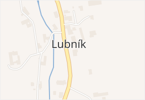 Lubník v obci Lubník - mapa části obce