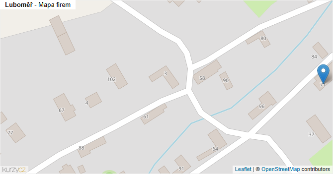 Luboměř - mapa firem