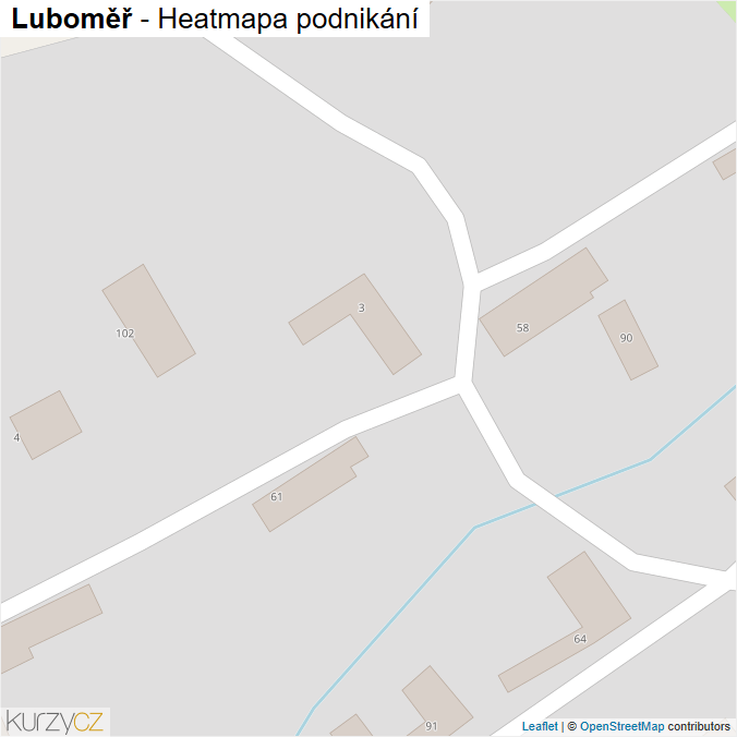Mapa Luboměř - Firmy v obci.