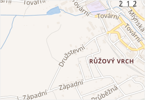 Družstevní v obci Luby - mapa ulice