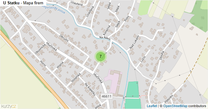 U Statku - mapa firem