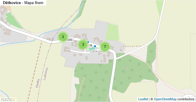 Dětkovice - mapa firem
