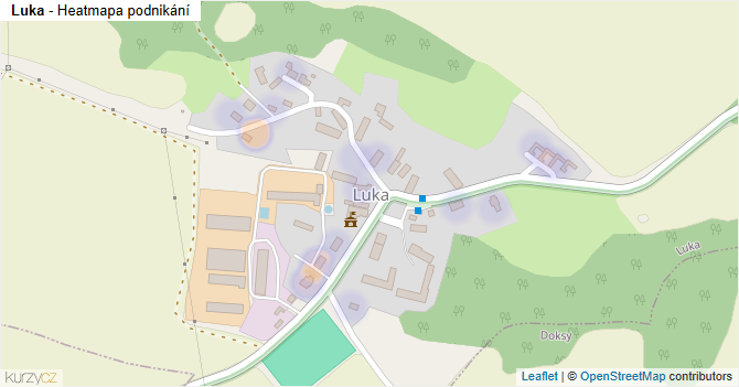 Luka - mapa podnikání