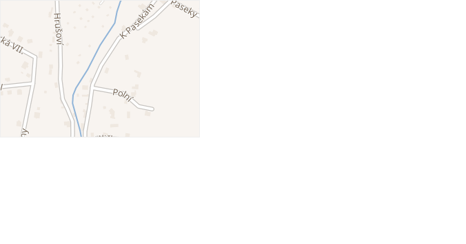 K Pasekám v obci Lukov - mapa ulice