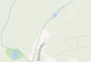 Nade Mlýnem v obci Lukov - mapa ulice