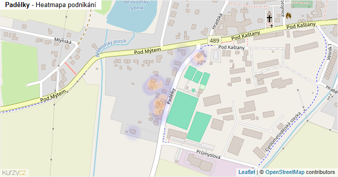 Padělky - mapa podnikání