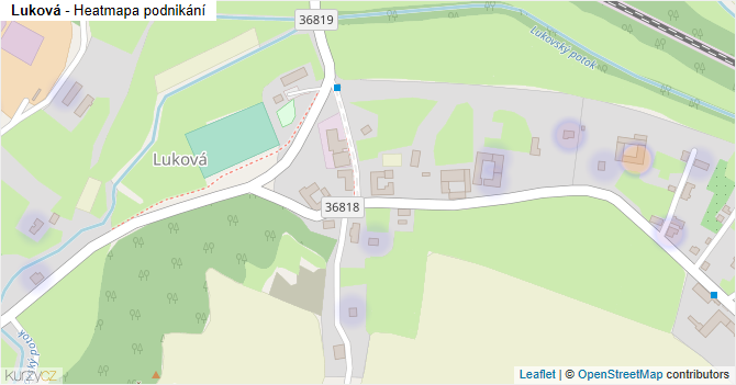 Luková - mapa podnikání