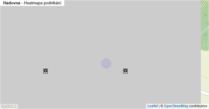 Hadovna - mapa podnikání