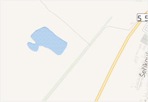 Hranička v obci Lužice - mapa ulice