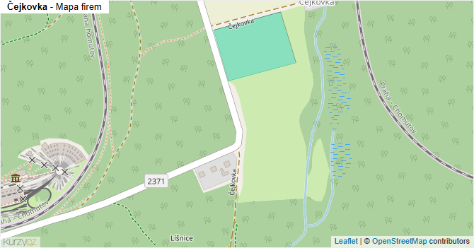 Čejkovka - mapa firem