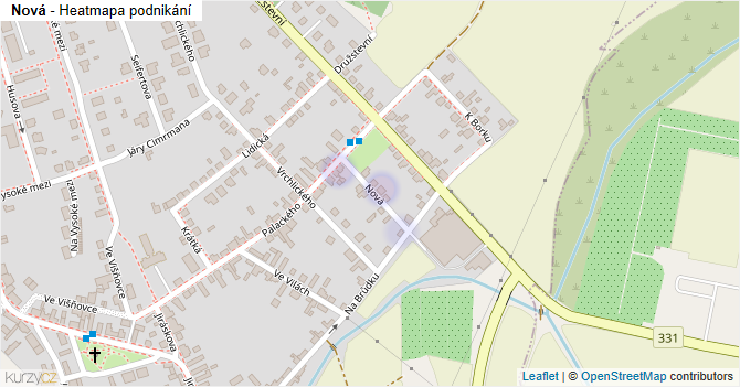 Nová - mapa podnikání