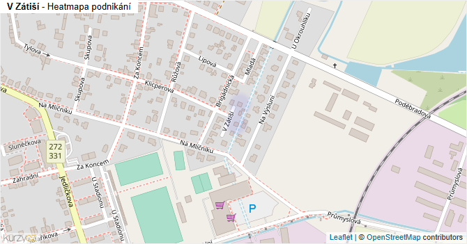 V Zátiší - mapa podnikání