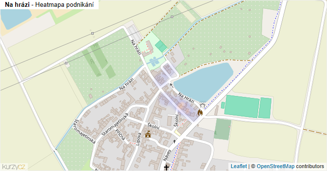 Na hrázi - mapa podnikání